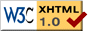 Validiert nach xHTML 1.0